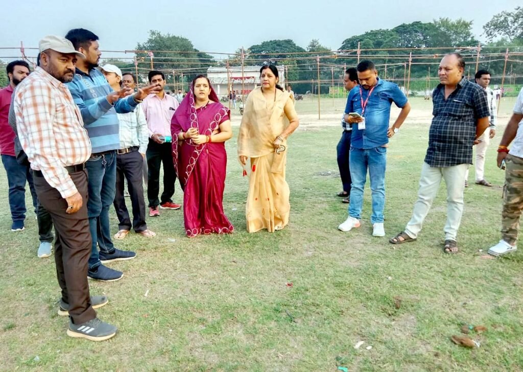 Preparations for firecracker market started, Municipal Chairman and Revenue Chairman inspected